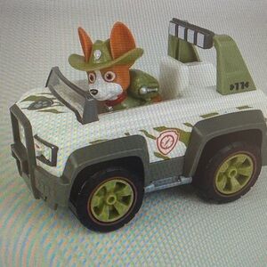 Adventure Pup Green and White Toy Vehicle